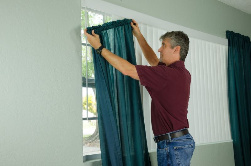 Custom Curtains Installation